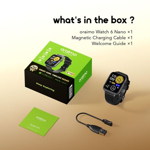 Oraimo Montre Connectée - Watch 6N 1,83''