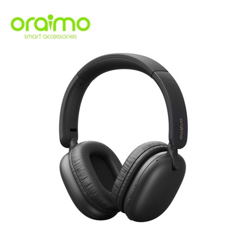 Oraimo BoomPop Lite Casque Audio Sans Fil ENC Spatial Audio Supra-Auriculaire - Noir
